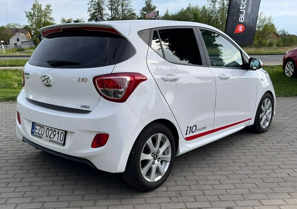 Hyundai i10 cena 29900 przebieg: 103000, rok produkcji 2014 z Koziegłowy małe 301
